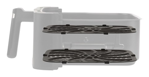 Girmi Ecofrit Crisp Singolo 6,5 L Indipendente 1700 W Friggitrice ad aria calda Beige, Nero