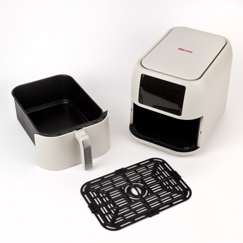 Girmi FG9201 friggitrice Singolo 8 L 1700 W Friggitrice ad aria calda Grigio chiaro