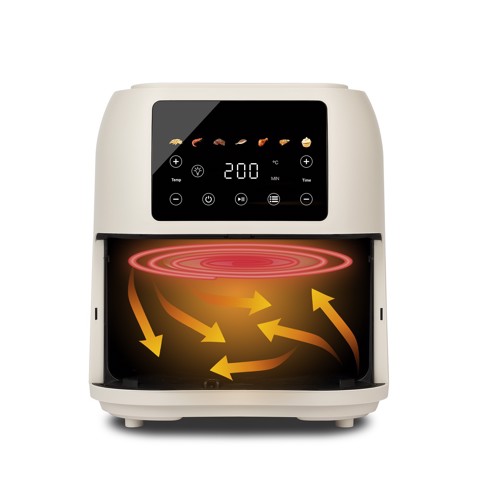 Girmi FG9201 friggitrice Singolo 8 L Indipendente 1700 W Friggitrice ad aria calda Bianco