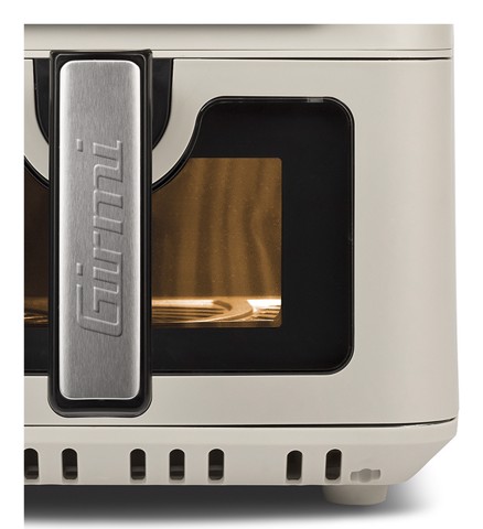 Girmi Friggitrice ad Aria 1700W 6,5 Litri con finestra Digitale e con Ricettario ECOFRIT CRISP INCANTO
