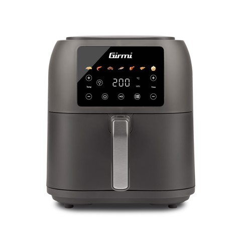 Girmi Friggitrice ad Aria 1700W 8 Litri digitale e con Ricettario ECOFRIT DEEP