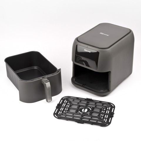 Girmi Friggitrice ad Aria 1700W 8 Litri digitale e con Ricettario ECOFRIT DEEP