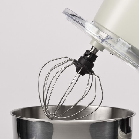 Girmi IM47 Sbattitore con base 1300 W Beige, Acciaio inossidabile