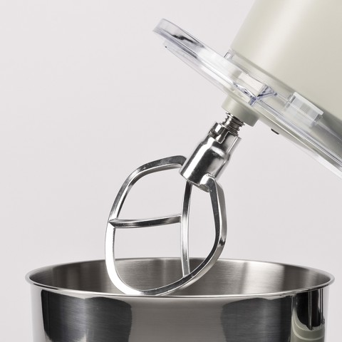 Girmi IM47 Sbattitore con base 1300 W Beige, Acciaio inossidabile