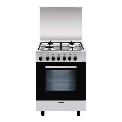 Glem Gas A654MI6 cucina Elettrico Acciaio inox