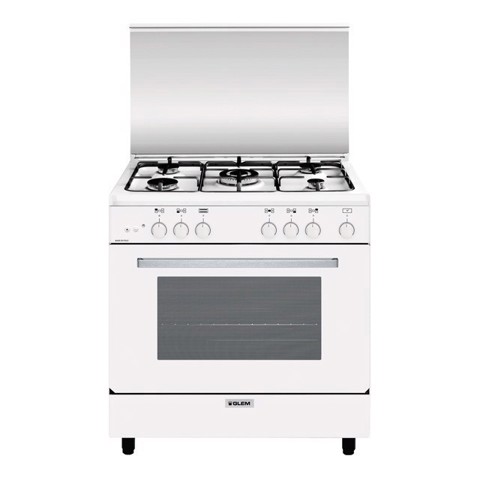 Glem Gas A855GX cucina Bianco