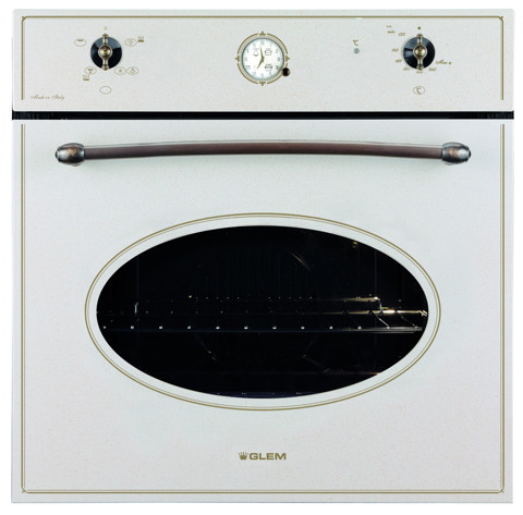 Glem Gas GFTV25SA-S2 forno Forno elettrico, Forno a gas naturale 63 L A Sabbia