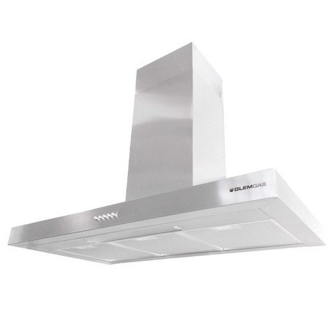 Glem Gas GHB986IXA cappa aspirante Cappa aspirante a parete Acciaio inox 679 m³/h