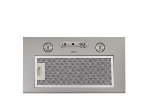 Glem Gas GHF527SI cappa aspirante Integrato Argento 260 m³/h