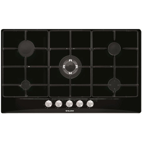 Glem Gas GT955 Nero Da incasso 5 Fornello(i)