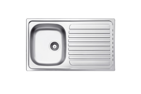 Glem Gas L1G86XS2 lavello Lavello ad incasso Rettangolare Acciaio inossidabile