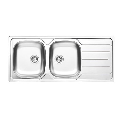 Glem Gas L2G16XS3 lavello Mobile lavello Rettangolare Acciaio inossidabile