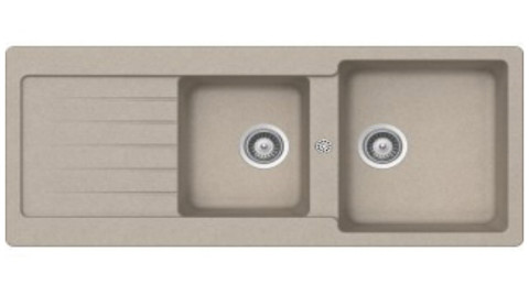 Glem Gas LS2G16S lavello Lavello ad incasso Rettangolare Cristalite