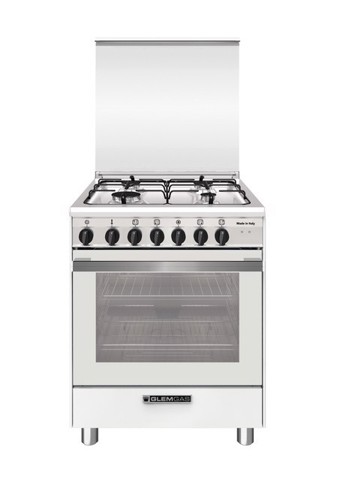 Glem Gas SA664MWH6 cucina A Elettrico Acciaio inox