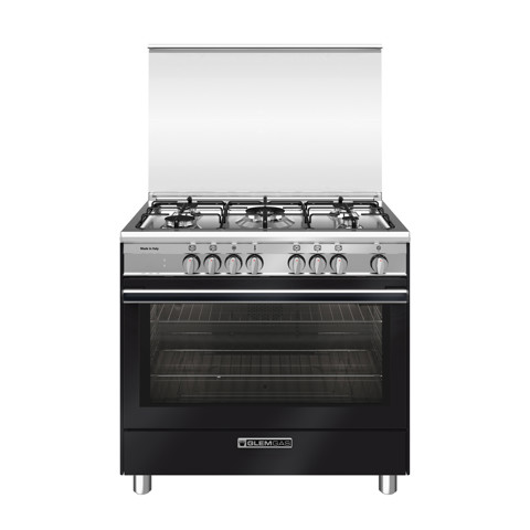 Glem Gas SB965MBK cucina Piano cottura Nero A+