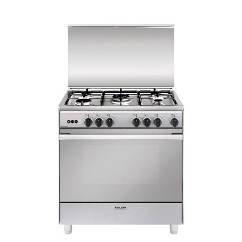 Glem Gas U855VI cucina Acciaio inox