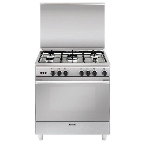 Glem Gas U865VI cucina Piano cottura Acciaio inossidabile A