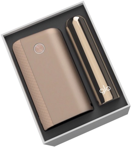 glo Hyper+ UNIQ GOLD / DIAGONAL BEIGE (80) + 84 (MIRROR GOLD) pack