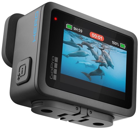 GoPro Action Cam Hero Nera fotocamera per sport d'azione 12 MP 4K Ultra HD CMOS Wi-Fi 86 g