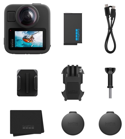 GoPro MAX2 fotocamera per sport d'azione 29,5 MP 8K Ultra HD 25,4 / 2,3 mm (1 / 2.3") Wi-Fi 195 g