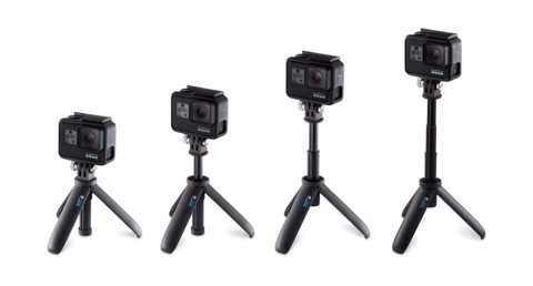GoPro Shorty bastone per selfie Macchina fotografica Nero