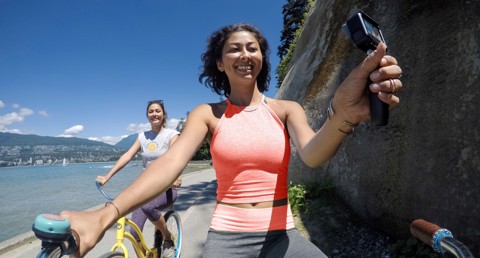 GoPro Shorty bastone per selfie Macchina fotografica Nero