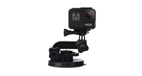 GoPro SUCTION CUP+ - Fissaggio a ventosa, aggancio rapido