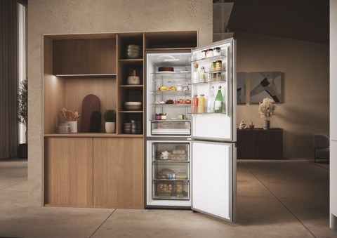 Haier 2D 60 Series 3 Pro HDPW3618DNPK Libera installazione 352 L Platino