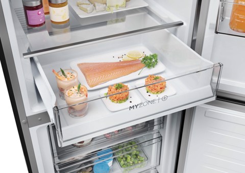 Haier 2D 60 Series 3 Pro HDPW3620CNPK Libera installazione 406 L Acciaio inox