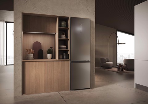 Haier 2D 60 Series 3 Pro HDPW3620CNPK Libera installazione 406 L Acciaio inox