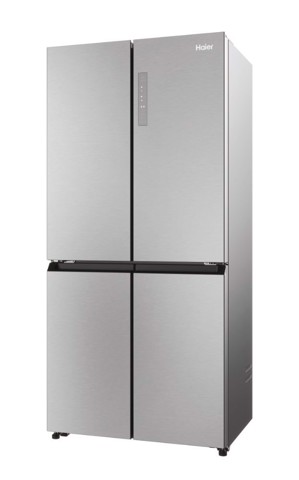 Haier Cube 83 Serie 3 Multidoor HCR3818ENMM ClasseE 467lt-Platino, Stainless steel