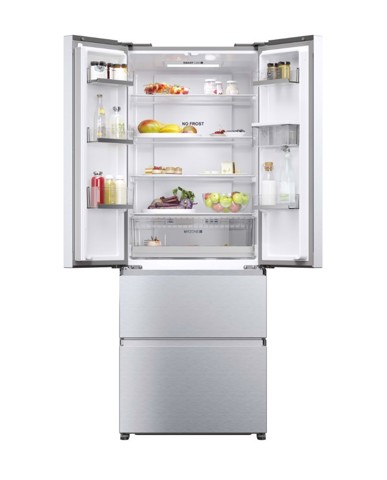 Haier FD 70 Serie 5 HFR5719EWMG frigorifero side-by-side Libera installazione 444 L E Argento