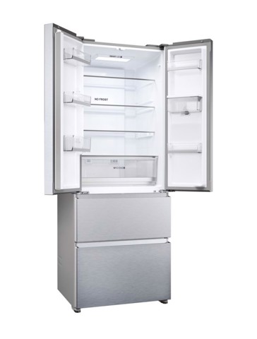 Haier FD 70 Serie 5 HFR5719EWMG frigorifero side-by-side Libera installazione 444 L E Argento
