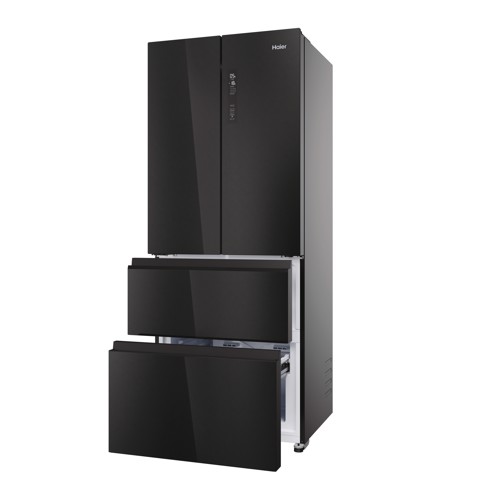 Haier FD 70 Series 3 HFR3718ENGB frigorifero side-by-side Libera installazione 402 L Nero