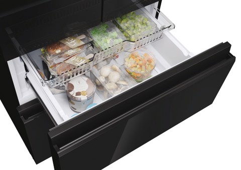 Haier FD 70 Series 3 HFR3718ENGB frigorifero side-by-side Libera installazione 402 L Nero