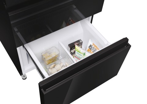 Haier FD 70 Series 3 HFR3718ENGB frigorifero side-by-side Libera installazione 402 L Nero
