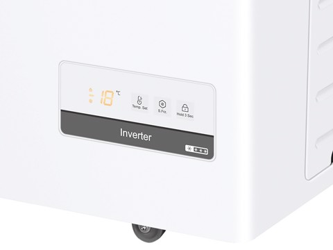 Haier HCE301E Congelatore a pozzo Libera installazione 300 L Bianco