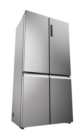 Haier HCR5919ENMP Libera installazione 528 L Platino, Acciaio inox