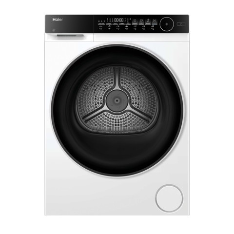 Haier HD100-C367LU1-S asciugatrice Libera installazione Caricamento frontale 10 kg Nero, Bianco