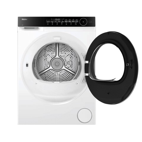 Haier HD100-C367LU1-S asciugatrice Libera installazione Caricamento frontale 10 kg Nero, Bianco