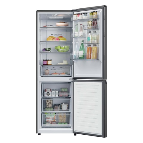 Haier HDPR1618ANPD Libera installazione 355 L A Acciaio inox