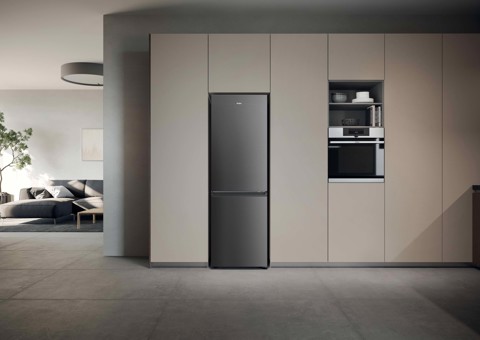 Haier HDPR1618ANPD Libera installazione 355 L A Acciaio inox