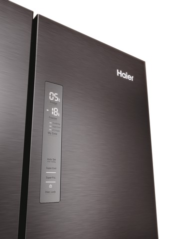 Haier HFR3718ENMD Libera installazione 402 L Acciaio inox
