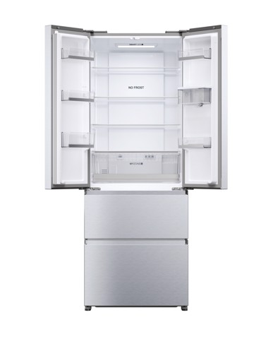 Haier HFR5719EWMG Libera installazione 444 L Argento