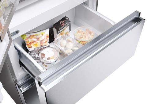 Haier HFR5719EWMG Libera installazione 444 L Argento