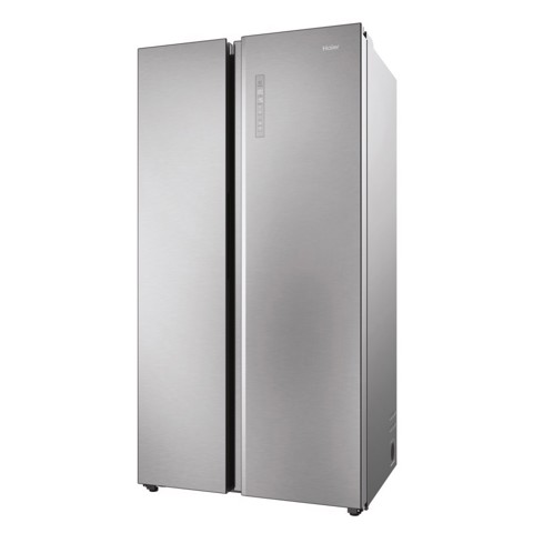 Haier HSW79F18ANMM frigorifero side-by-side Incasso/libero 611 L A Platino, Acciaio inox