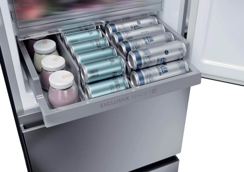 Haier 3D 55 Series 3 HTR3518ENMX Libera installazione 303 L Acciaio inox