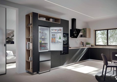 Haier 3D 55 Series 3 HTR3518ENMX Libera installazione 303 L Acciaio inox