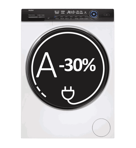 Haier HW120-B14979NEU1 lavatrice Caricamento frontale 12 kg 1400 Giri/min Bianco