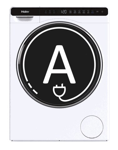 Haier HW50-BP12307-S lavatrice MiniDrum dimensioni ridotte Caricamento frontale 5 kg 1200 Giri/min A Bianco